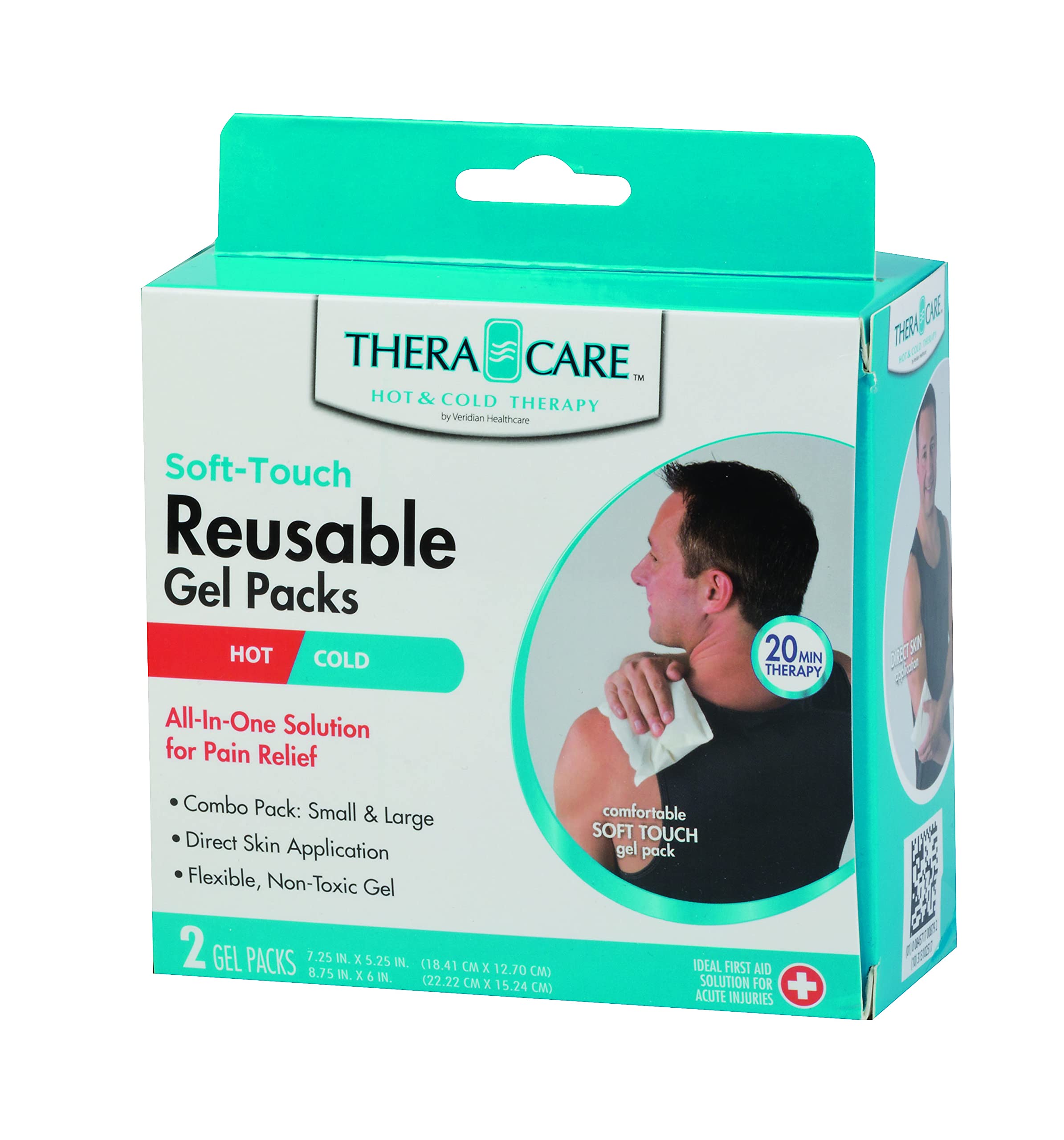 Amazon.com: Thera|Care Soft-Touch Reusable Gel Packs – Hot & Cold